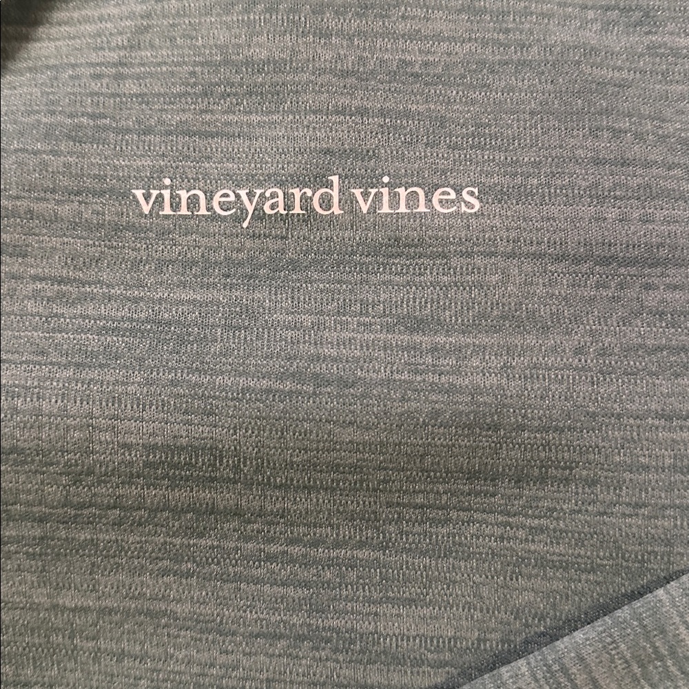 Men’s Vineyard Vines quarter zip Forest Green Pullover size XL NWT - Picture 3 of 10